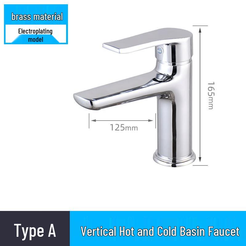 TLXT Full Copper Hot and Cold Basin Faucet