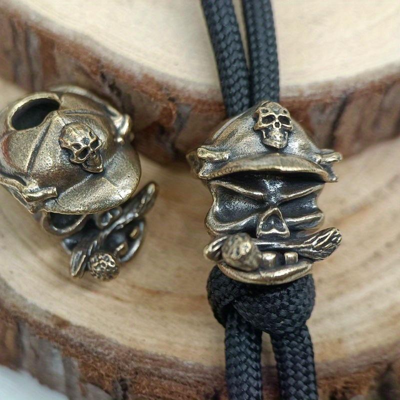 Little Old Man Brass Knife Beads DIY Woven Bracelets Lanyard Keychain Pendants Accessories Hangings Charms