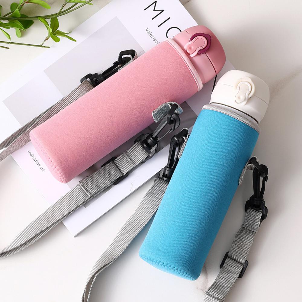 Thermal Cup Protective Cover Adjustables Strap Handle Bottle Holder For Picnic