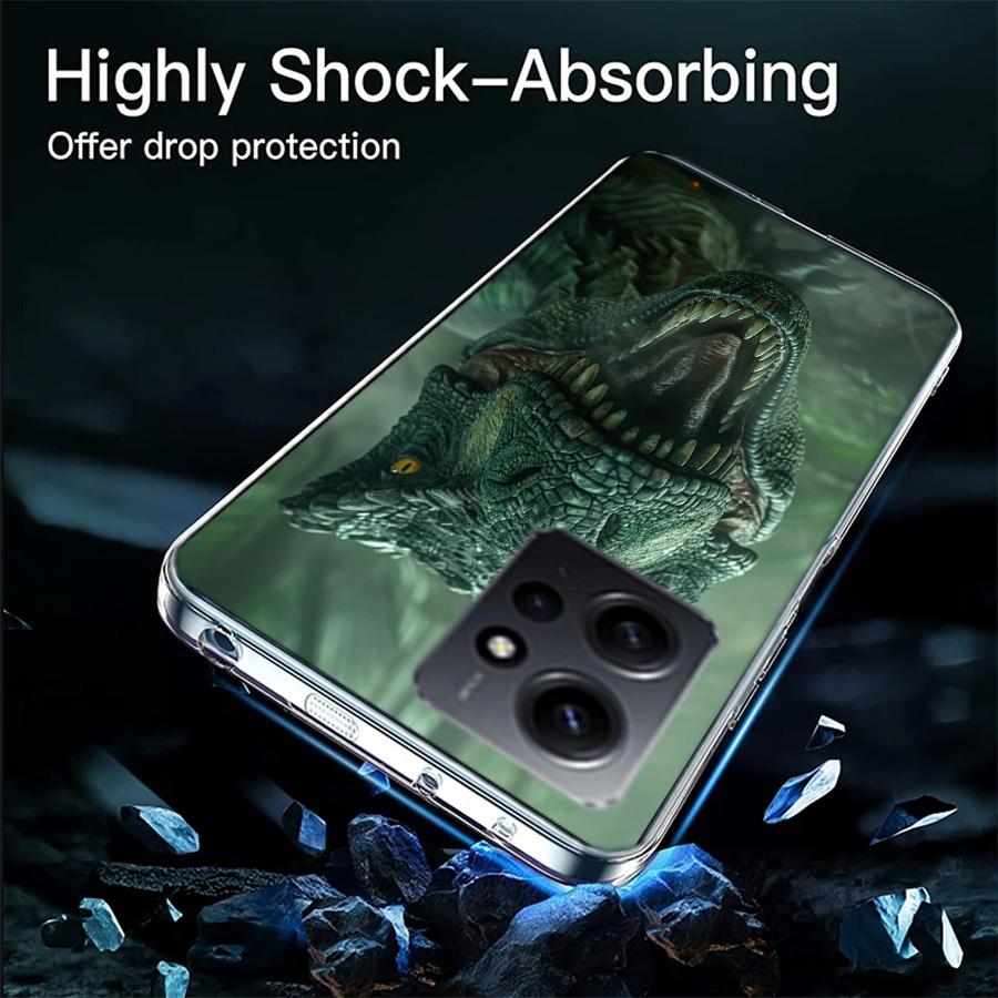 Dinosaurs Prehistoric Animals Phone Case For Redmi 12 13C 12C 15C 9 10 10C Note 13 Pro Plus 14 15 Pro 9T 9C 9A TPU Soft Cover Cl