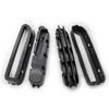 2Pcs Side Fender Air Flow Vent Grill Gloss Black Side Fender Vent Grill Modified Parts for BMW 5 Series M5 E39 E60 E61 1991-2010