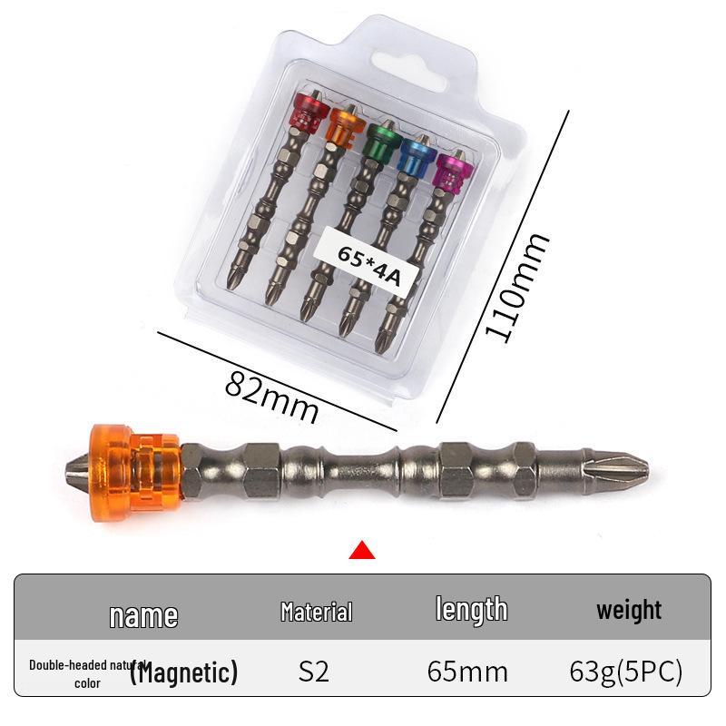 Precision Magnetic Dual-Head Screwdriver with Cross Positioning
