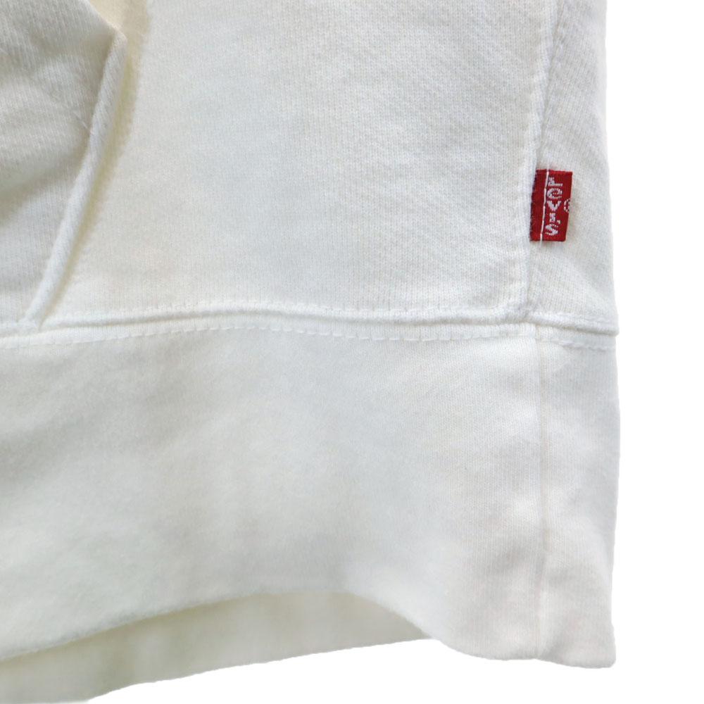 Levi's Mikiny s dlhým rukávom M biele Pánske Použité
