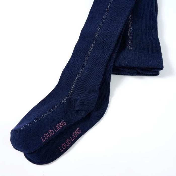 Legging bébé - vidaXL - Marine - 92% coton - 8% polyester - Taille 104 (3-4 ans)