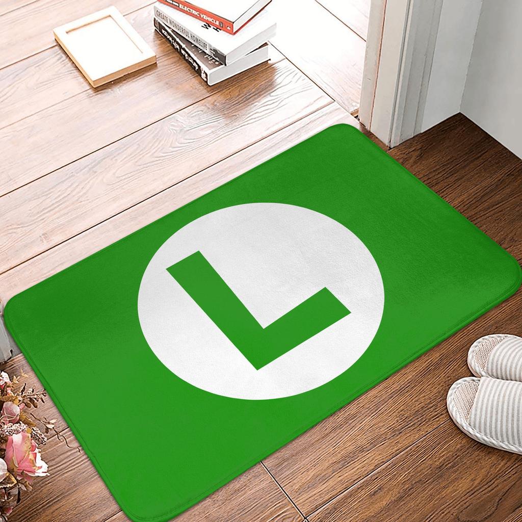 M-Marios Super Bros Front Door Floor Entrance Mat Outdoor Bathroom Kitchen Doormat Garden Carpet Rug
