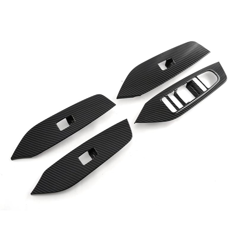 Car Window Lift Switch Button Cover Interior Door Armrest Trim Panel LHD For BYD Dolphin Mini/BYD Seagull-A87Q