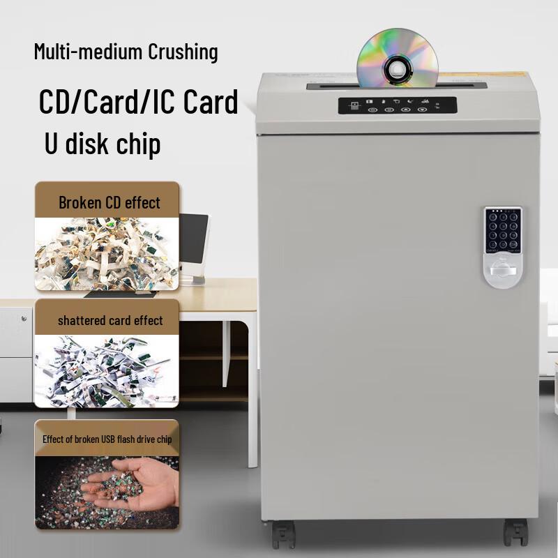 High-Security Micro-Cut Commercial Paper Shredder