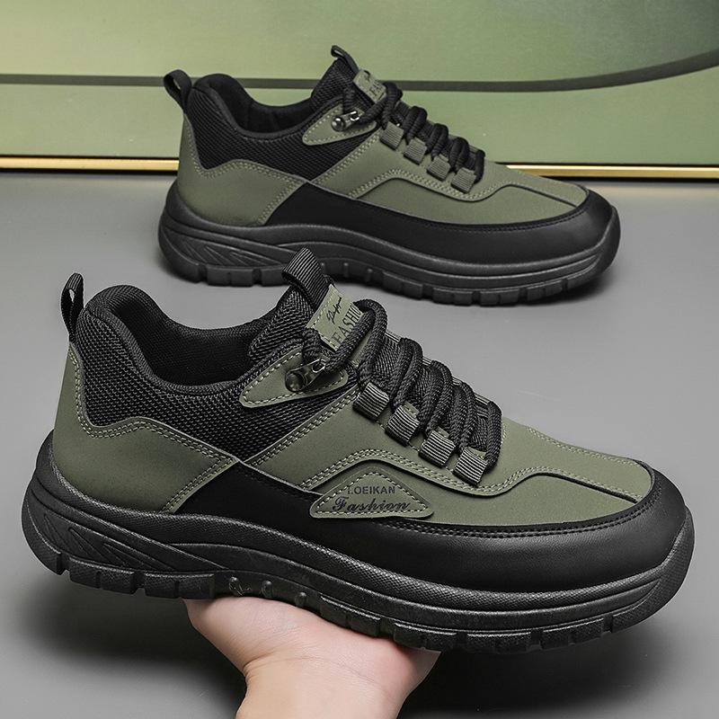 2025 Spring New Fashion British Retro Work Shoes Outdoor Sports Waterproof Casual Shoes Thick Soled Anti Slip Designer Sneakers