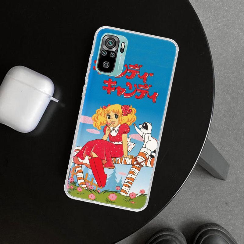 Candy 90s Anime Phone Case Cover for Xiaomi Redmi Note 15 14 13 12 11 Pro Plus 14S 12S 11S 11T 11E 10S 10 Customized Fundas Redm