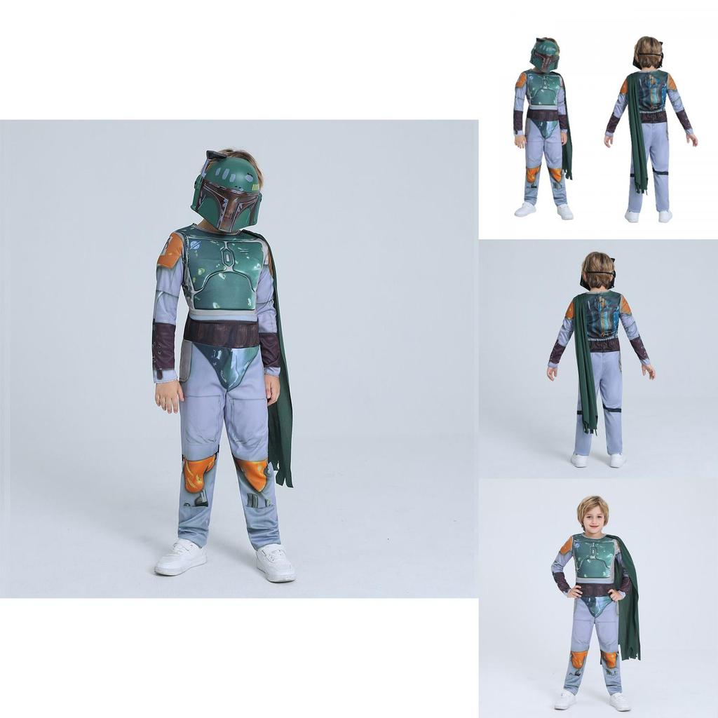 Star Wars Boba Fett Cosplay Costume Mask For Kids Halloween Party