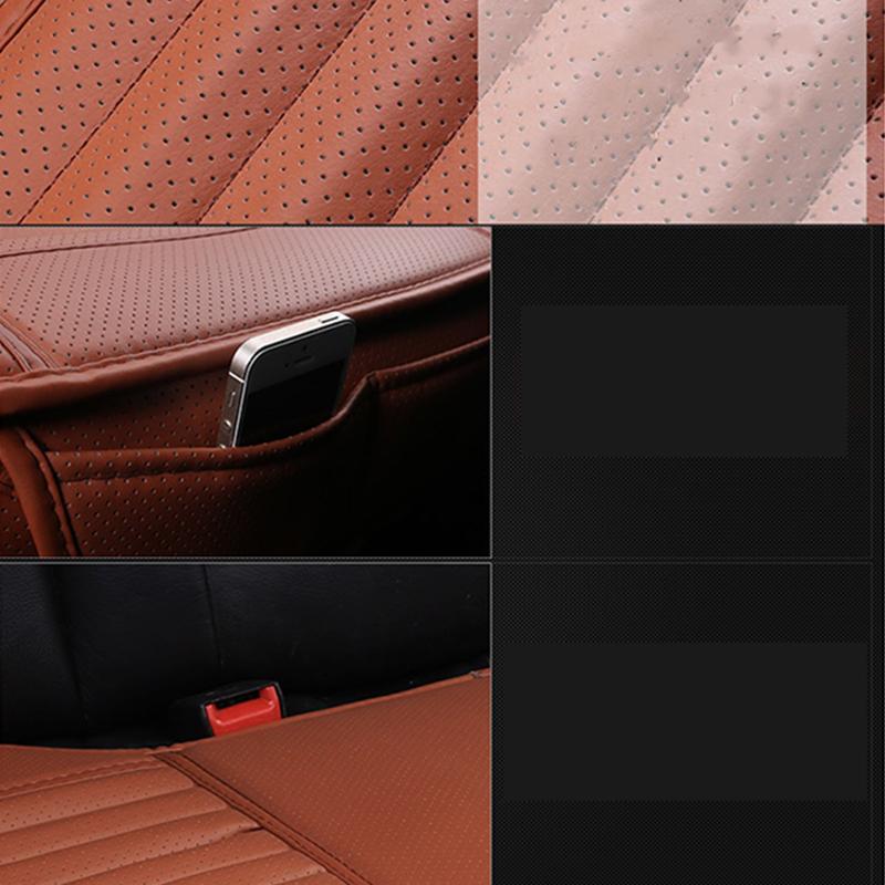 3D Universal Car Seat Cover Breathable Pu Leather Pad Mat For Auto Chair Cushion