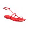 Ferragamo Aglalia Satin Sandal Red