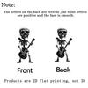 Skull Spring Car Rocking Skull Figurine Acrylic Swaying Skeleton Dashboard Decor