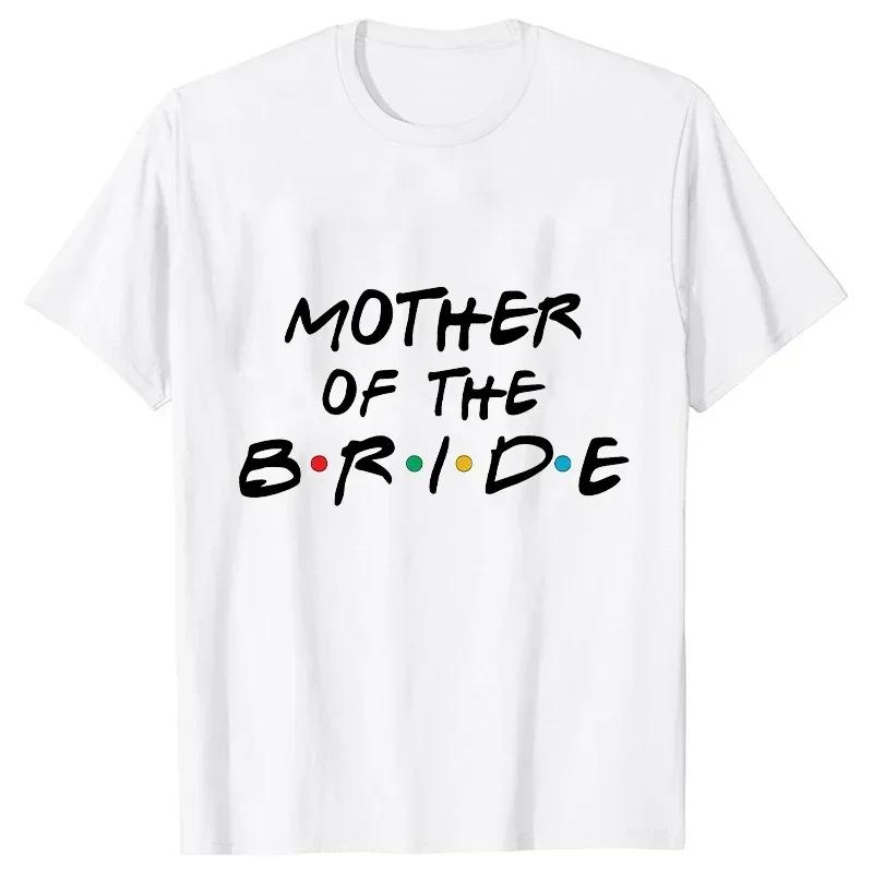 Friends Wedding Party T Shirt Y2K Team Bride Squad Tribe Shirt Bachelorette Hen Party Tees cheap clothing with free shipping S