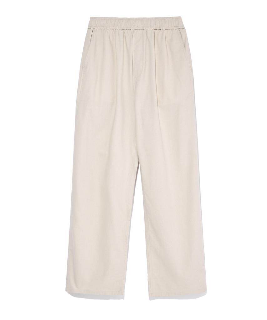 AOTT Linen Elastic Waist Wide Pants 5 Colors
