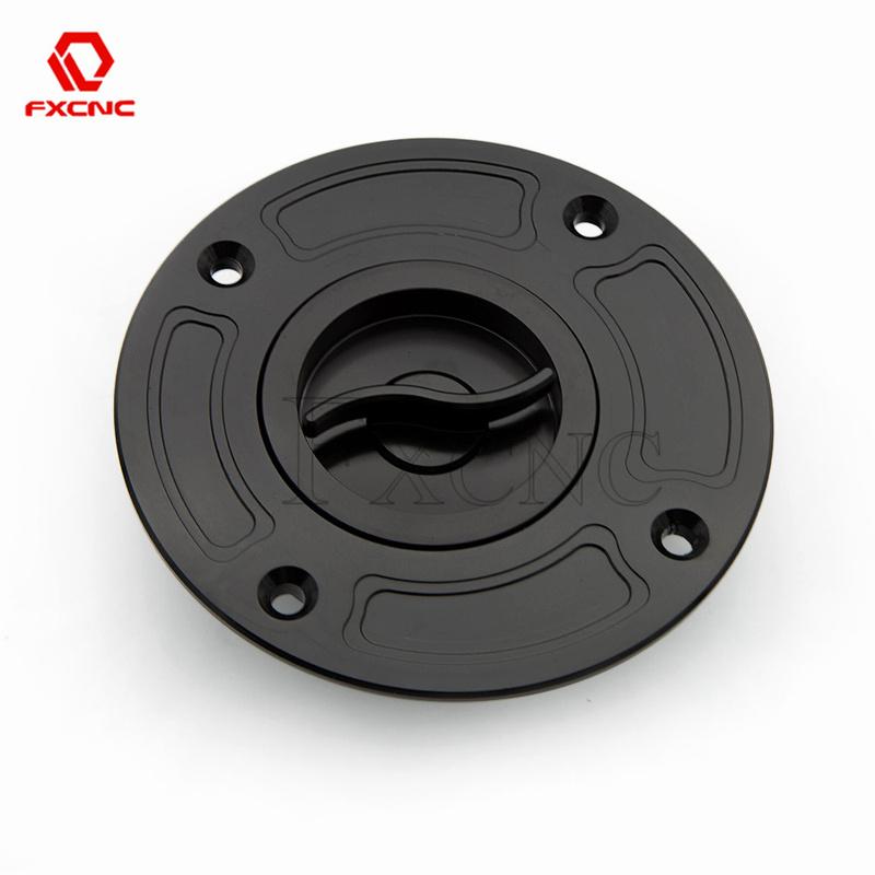 Motorcycle Fuel Gas Tank Cap Cover Keyless For Suzuki GSXR 600 750 1000 GS500 RGV 250 GSX400 600 Katana 600 750 GSX-600F RF-900 чёрный