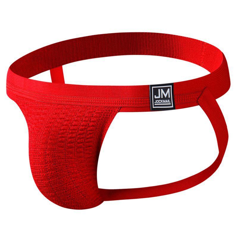 Men's Underwear Jockstrap Athletic Supporters Low Rise Stretch Performance Jock Strap Sexy Men Underwear Gay Underwear