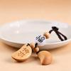 Top Mother's Day & Children's Day Wooden Keychain Gift: 'Good Things Happen' Souvenir