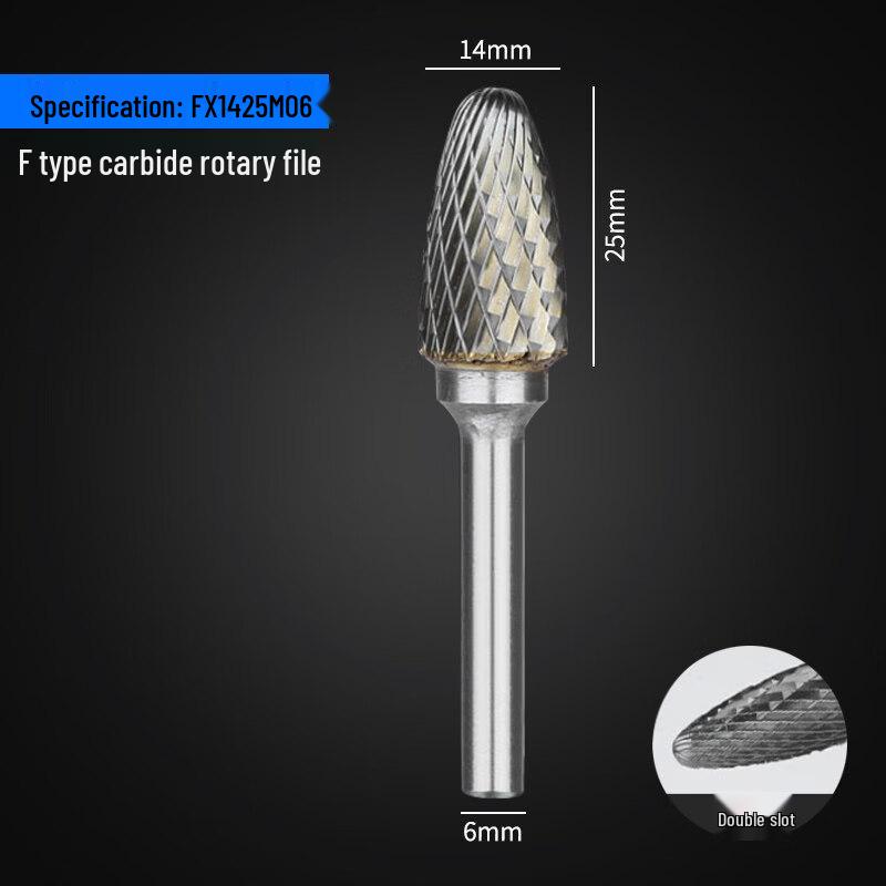 

Double Groove Carbide Rotary Bur