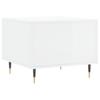 Glossy White Coffee Table 50 x 50 x 40 cm Particleboard