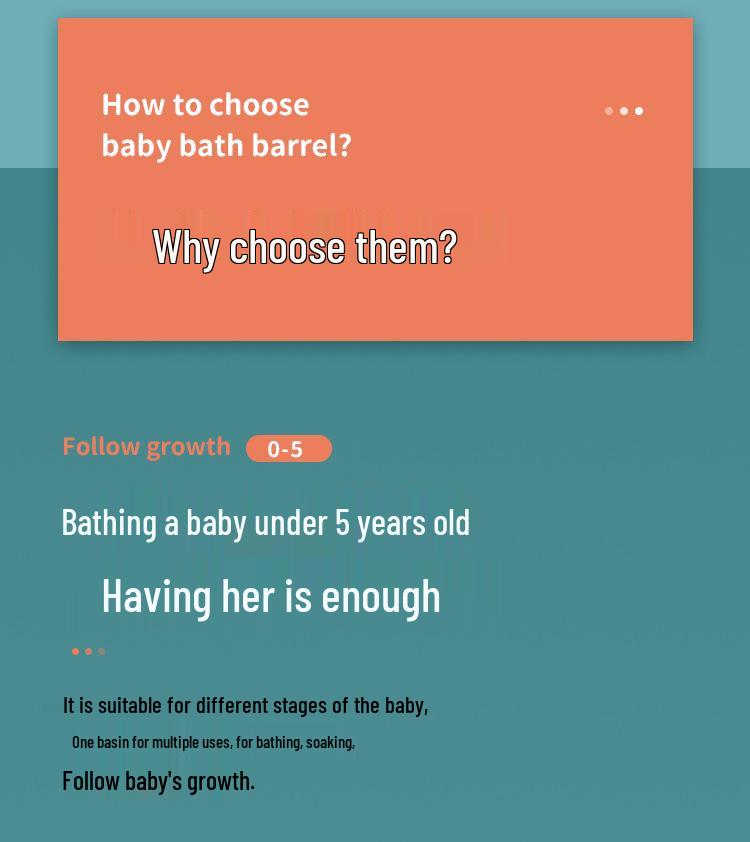 Swimbobo Foldable Inflatable Baby Bathtub - Thickened and Portable for Travel and Home Use