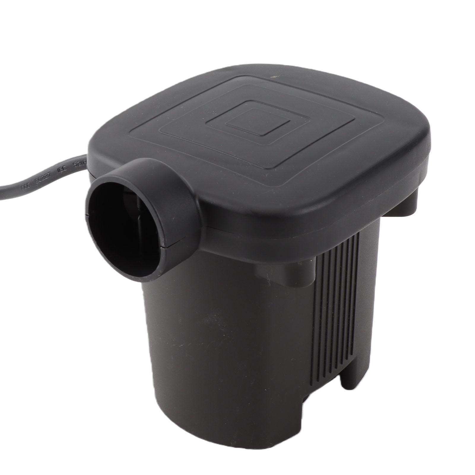 Pompe   Électrique Portable Gonfleur Dégonfleur Rapide avec 3 Buse pour Matelas Gonflable Lit Bateau Natation