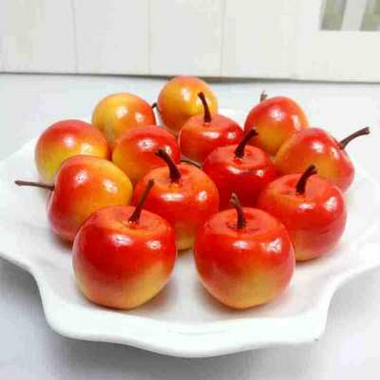 Simulation Foam Mini Fruits & Vegetables Set - 35 pcs for Window Decoration