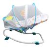 Electric Baby Swing Chair with Music Toys Net Adjustable 3 Point Safety Belt 44.1 Lb Load Bearing