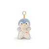 Penguin Stuffed Doll Fuzzy Toy with Hanging Loop Soft Animal for Kids,