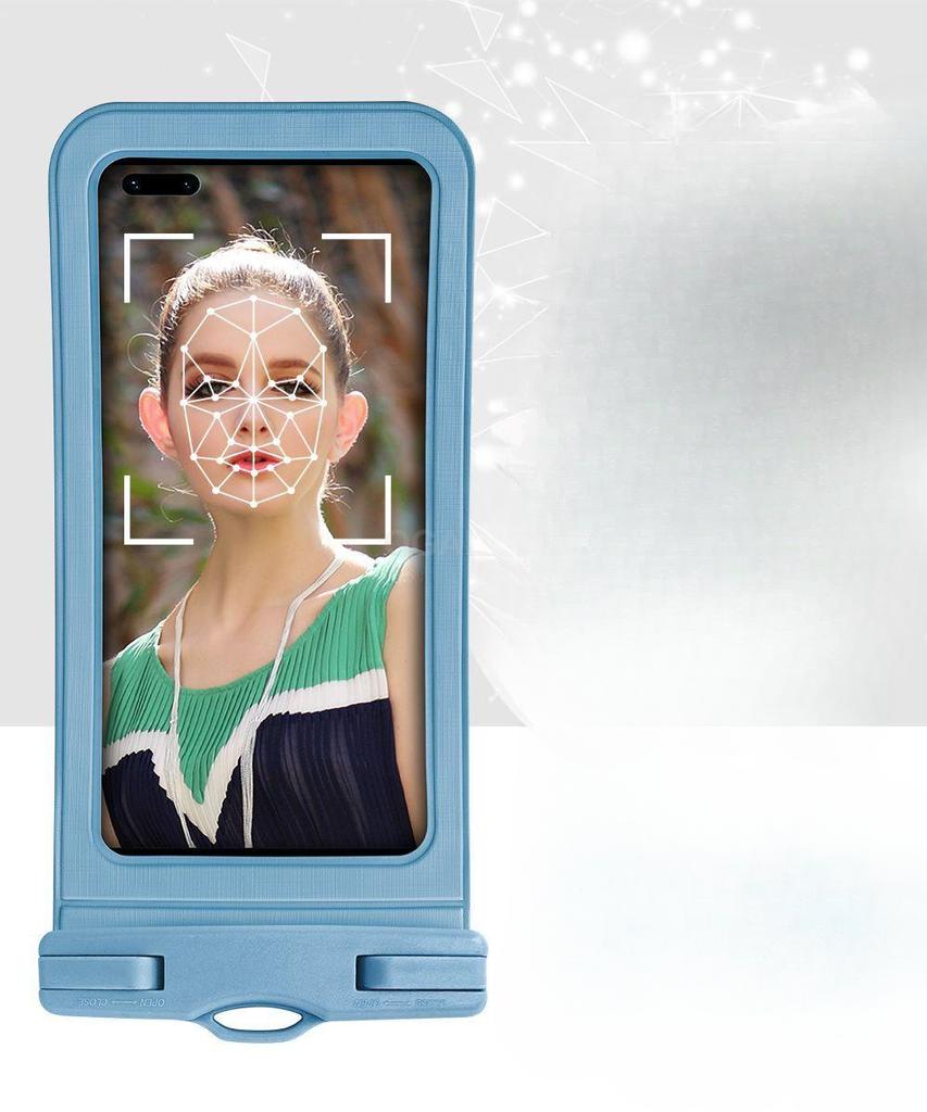 7.2 inch Screen Waterproof Case for Phone Underwater Snow Rainforest Transparent Dry Bag Swimming Pouch Big Mobile Phone Covers