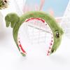 Lovely Animal Headband Unisex Accessories Party Headwear Hair Hoop Cute Wide-brimmed Crocodile Shark Dinosaur Cartoonhair Clip