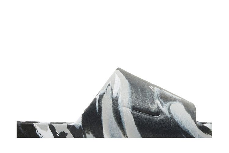 Men's Slides Nike Calm Slide Marble Black Grey Black/Black/Black