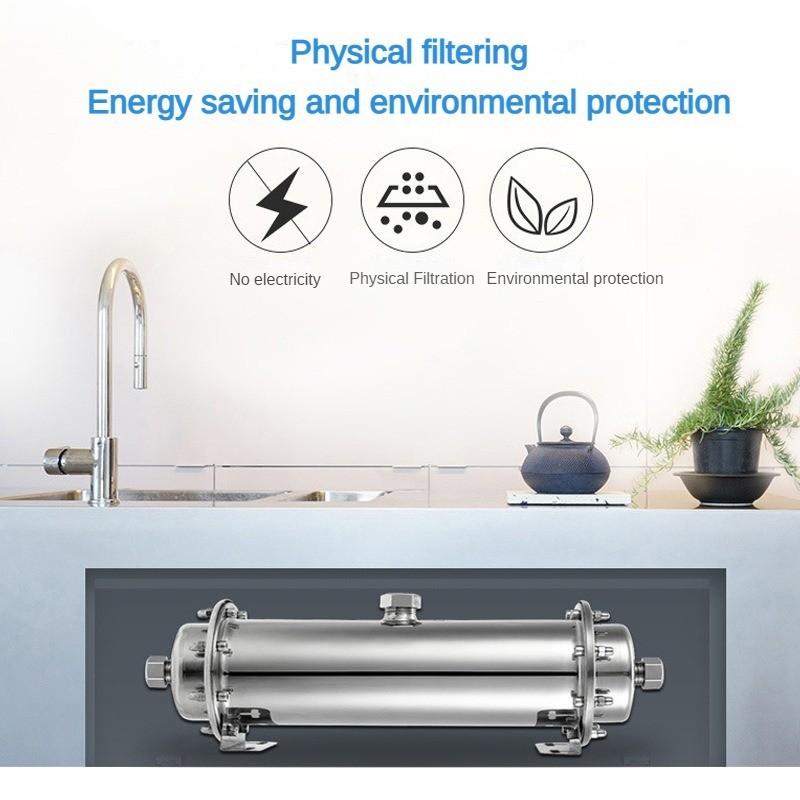 Household Stainless Steel Water Purifier Rural Outdoor Tap Water Filter Ultrafiltration Direct Drinking Pure Water Machine