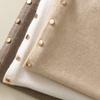 2025 Autumn/Winter Merino Wool Slanted Hem Cape with Gold Buckle