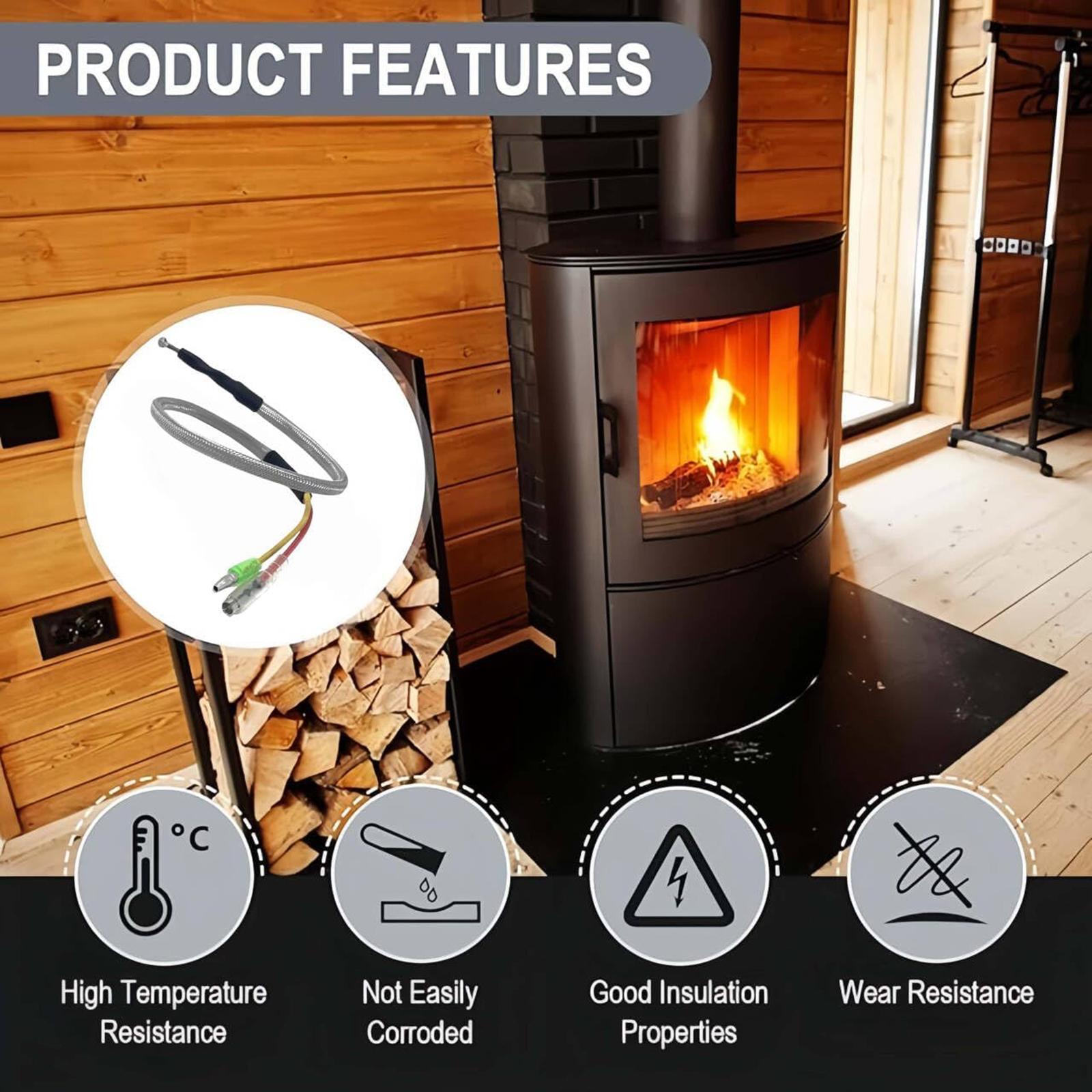 

Replacement Thermocouple 812 4470 Portable Accessory With Quadrafire Castile Vernons Heatilators Models Daily Use