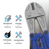 Heavy-Duty High-Leverage Steel Wire Cutters - Eagle Beak Pliers