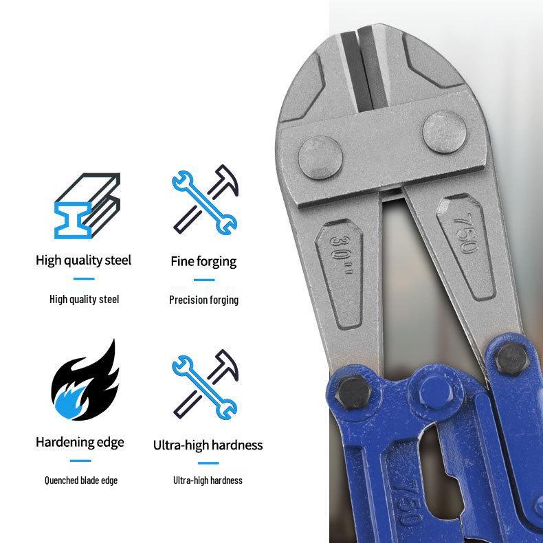 Heavy-Duty High-Leverage Steel Wire Cutters - Eagle Beak Pliers