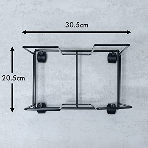 [BLKP] Pearl Metal Cardboard Storage Rack, Resin, Ready-to-Bind, Cardboard Stocker, Limited Edition, Black, BLKP, AZ-5167