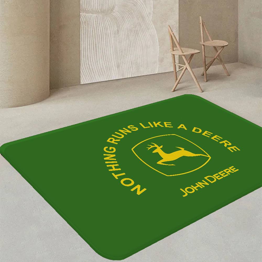 Agricultural Equipment J-John Deere Bathroom Mat Anti-slip Absorb Water Long Strip Cushion Bedroon Mat Welcome Doormat