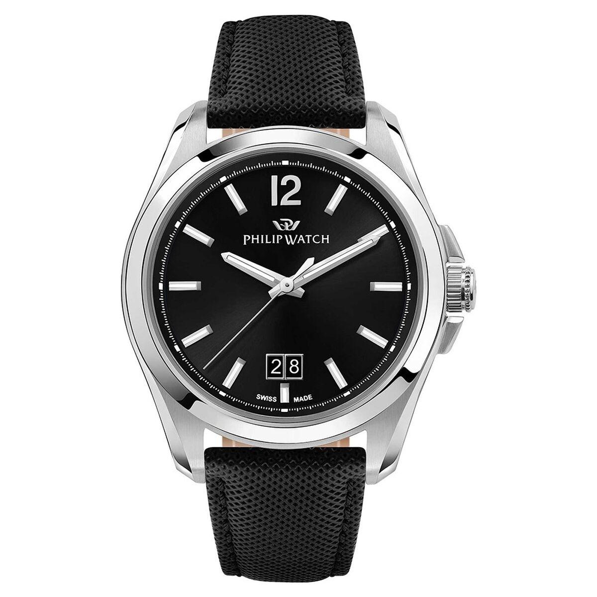 Orologio da Uomo Philip Watch R8251218001 Nero