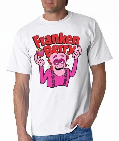 FRANKEN BERRY CEREAL T-T-shirt / GENERAL MILLS MONSTER COUNT CHOCULA BOO BERRY L