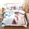 Trinity Seven Beding Set Single Twin Printed Bed Linen Set With Pilowcase Bed Soft Duvet Cover Soft Single Double Quen Super King-Sized Dimensionsd
