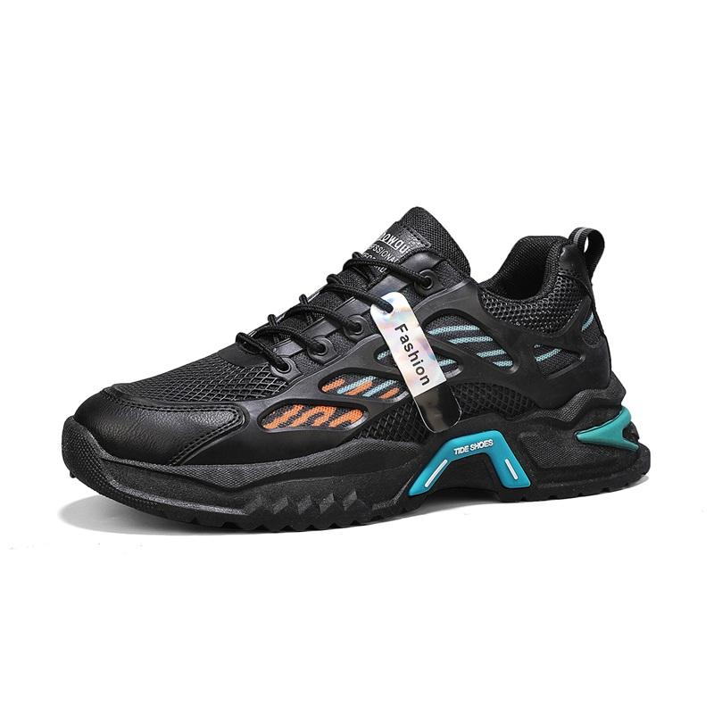 Men'S Casual Mesh Sneakers Four Seasons Comfort Breathable Lightweight Soft-Sole Outdoor Running Shoes Student Speed Sports Shoe