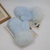 Winter women thick style real rabbit fur gloves with fox fur Outdoor keep warm real rabbit fur mittens Girls fashion glove