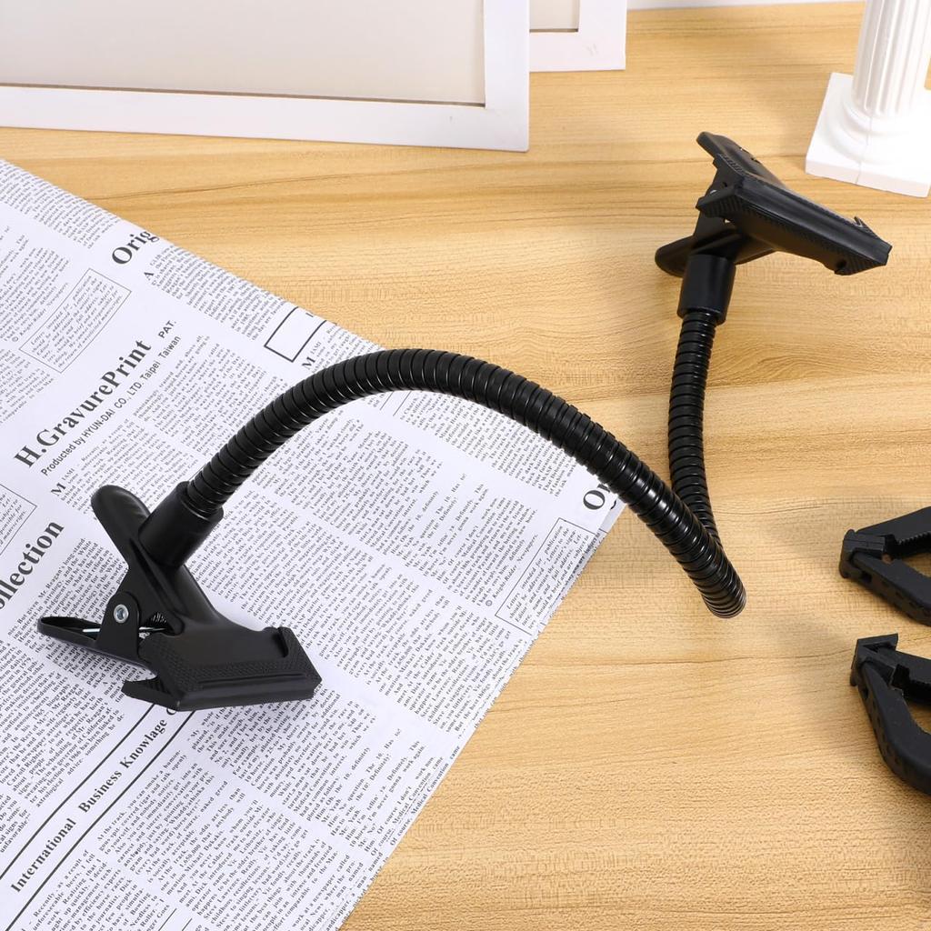 POPETPOP Folder Flexible Hose Hose Bracket Clip Clip Arm Spring Clamp Gooseneck Clip Studio, IV02A50444AF07O