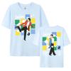 Stephen Sanchez Sing Love Again Tour 2026 T-shirt Col Rond Manches Courtes Été Femmes/Hommes T-shirts Coupe Ample Design Décontracté Merch Graphique