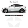 Fit Tesla Model Y Juniper 2025 Front Door Corner Anti-Scratch Film Rear Door Protective Films Invisible Car Clothing TPU Film