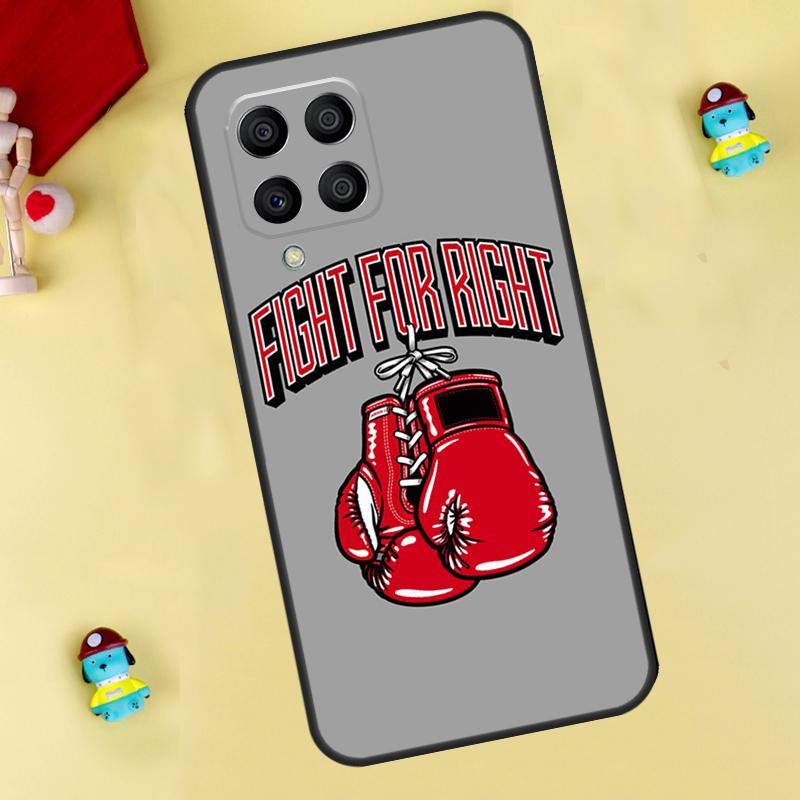 Boxing Gloves Case For Samsung Galaxy M31 M21 M35 M12 M13 M14 M15 M06 M16 M36 M56 M53 M32 M52 M55 M34 M54