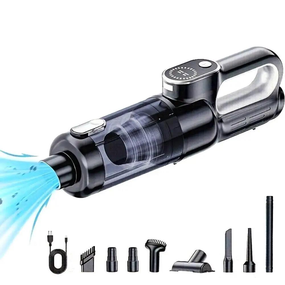 Car Vacuum Cleaner Wireless One-button Dust Dump High-power Portable Vacuum Cleaner Large Suction Mini Handheld Vacuum Cleaner