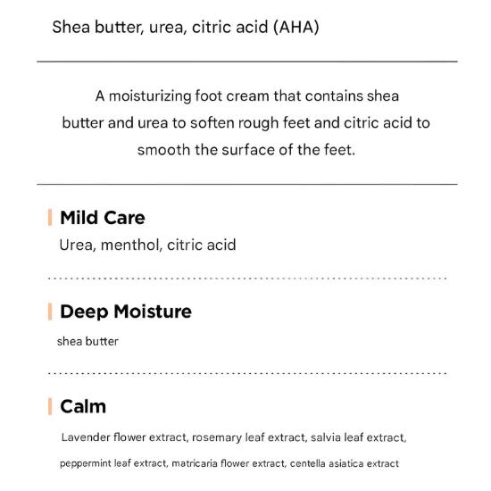 MOMOSOW KeraTop Foot Callus & Heel Repair Cream Urea + AHA 50ml